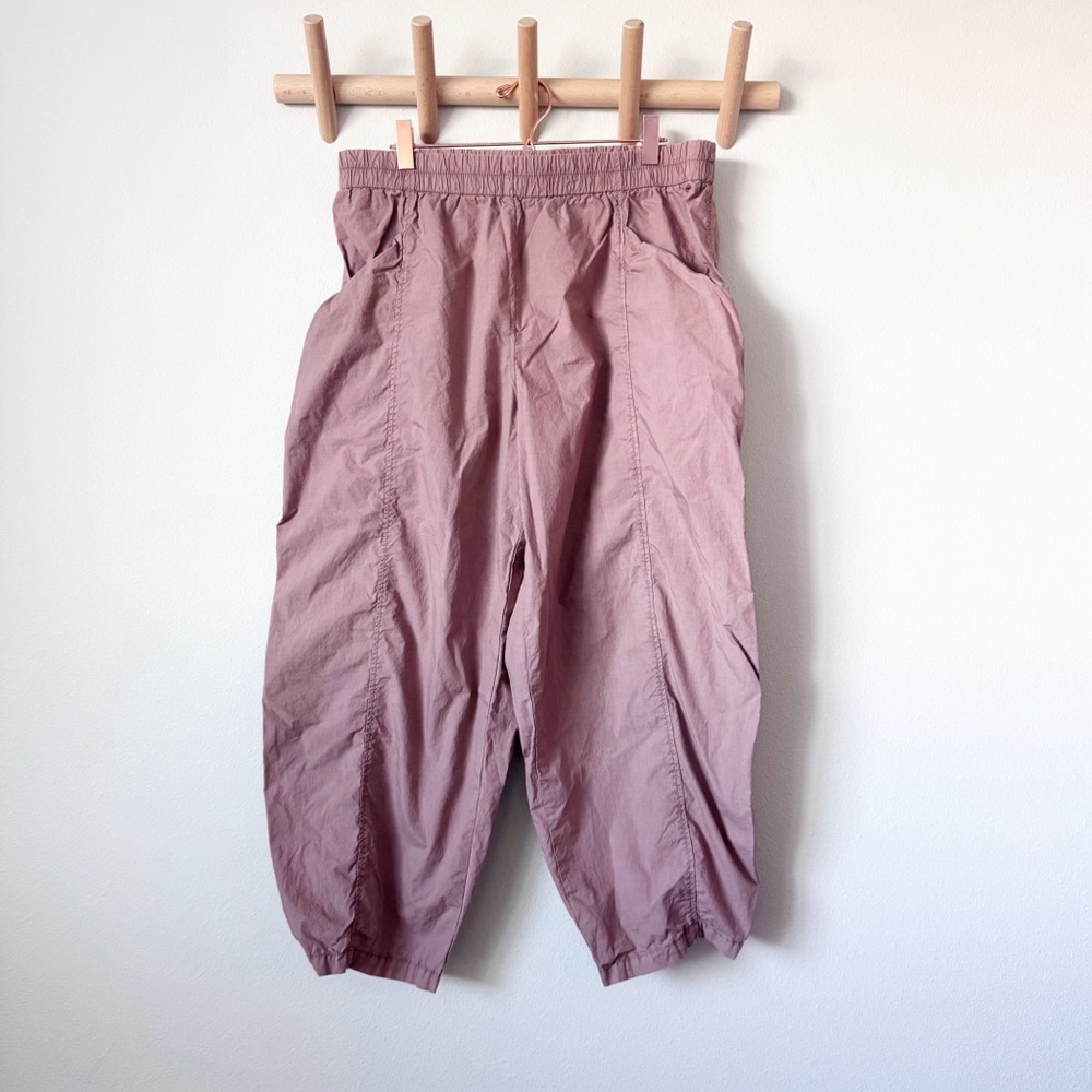 Ischico Dusty Rose Parachute Pants